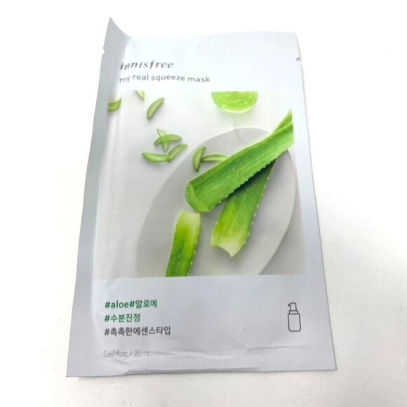 Innisfree My Real Squeeze Masks 3 Pack Korean Beauty - Picture 7 of 8